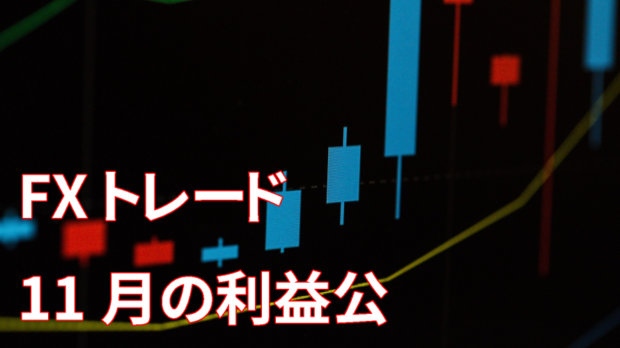 【FXトレード】11月の収支は「-5358円」