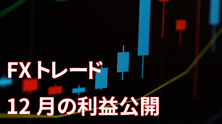 【FX】2018年12月の収支は「8118円」
